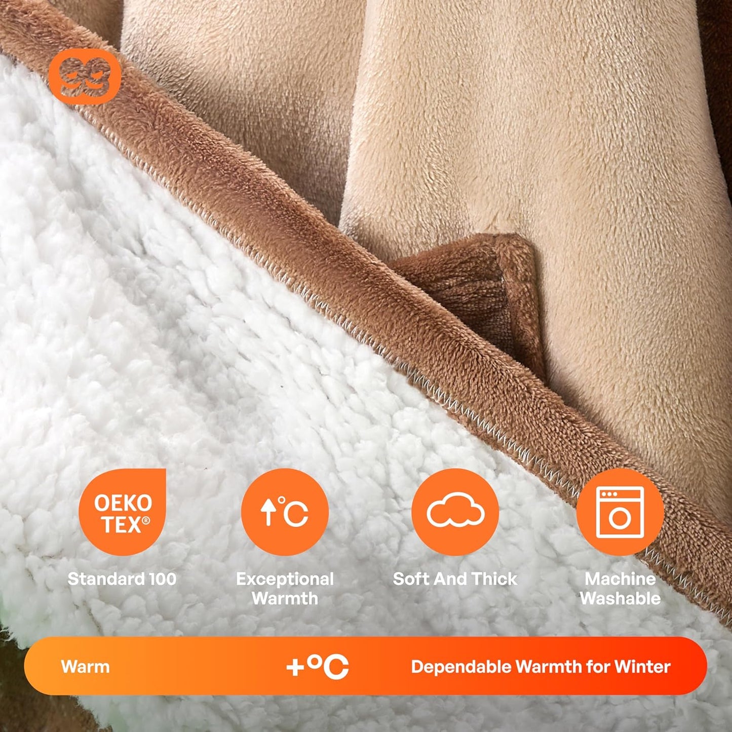 Giggling Getup Wearable Blanket Hoodie for Girls and Boys Sherpa Fleece Hooded Blanket Sweatshirt Warm Cozy Sherpa Wearable Throw Oversized Hoodie with Giant Pocket & Sleeves for Kids Brown Sloth