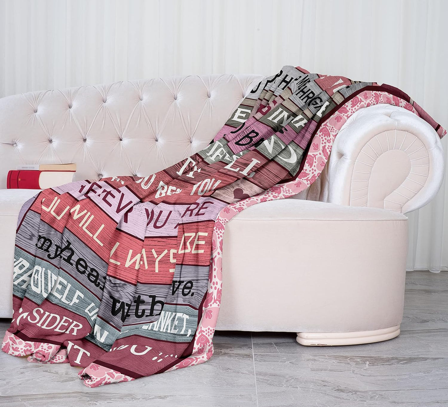 XALAZY Christmas Sister Gifts Blanket 50" X 60", Sister Birthday Gifts for Women, Big Sister Gifts for Girls, Sisters Gifts from Sis, Sis Christmas Prensent Throw