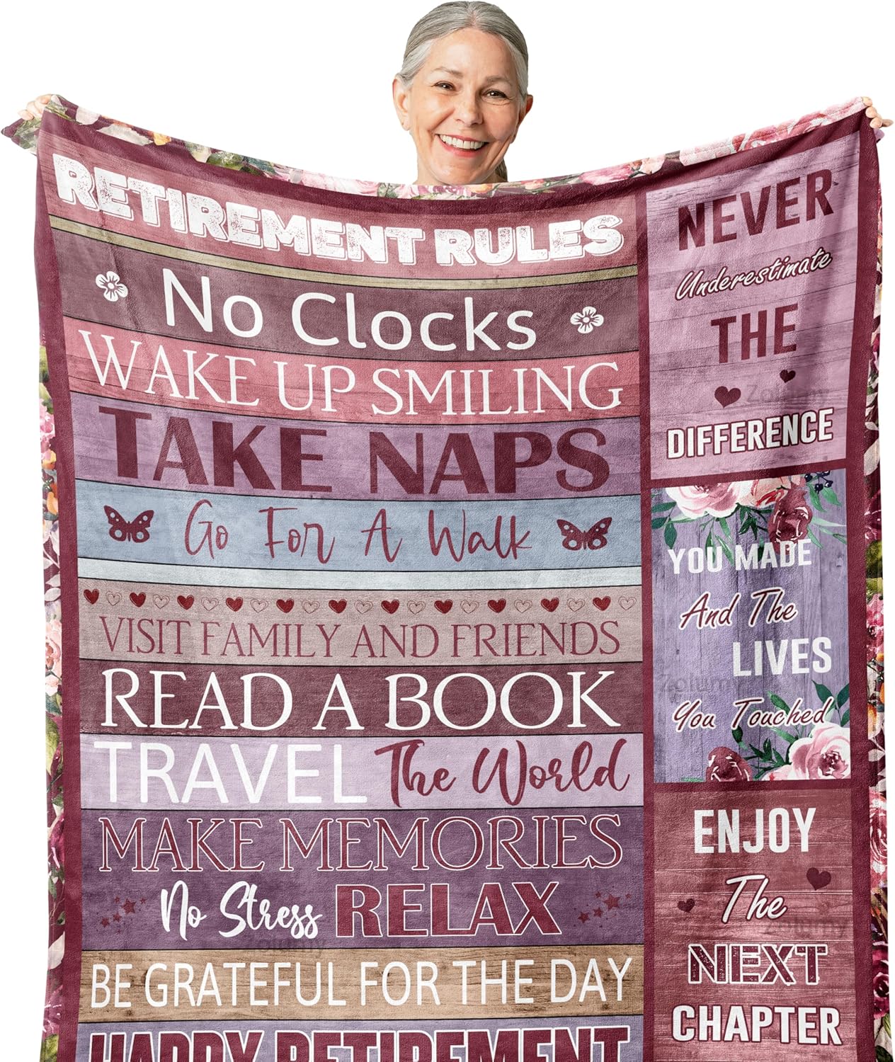 Best Retirement Gifts for Women/Men 2026, Unique Retirement Gifts Ideas, Classy Retirement Gift, Funny Farewell Gifts for Coworkers Women, Going Away Gift, Cool Retired Gifts, Blanket 80X60in