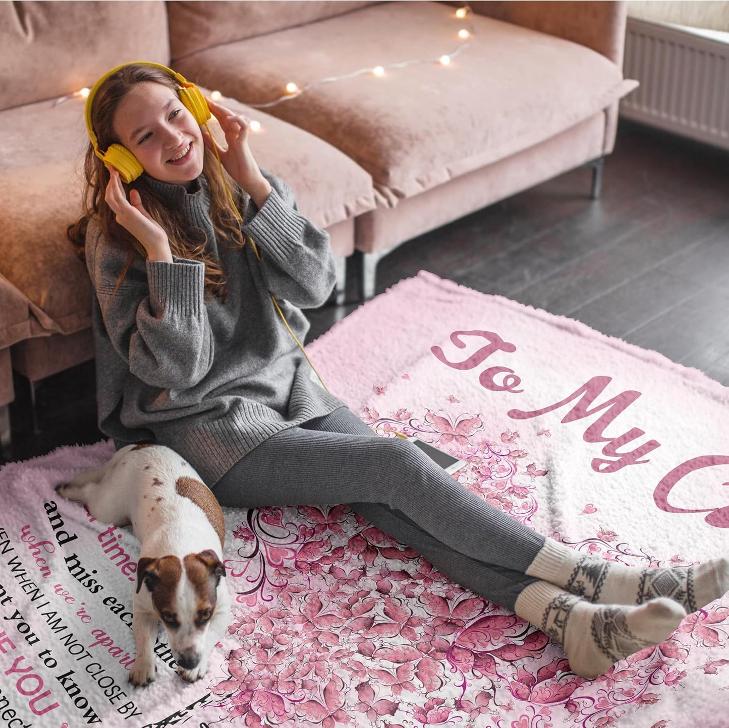 Cousin Gifts for Women Blanket, Cousin Gifts, Best Gifts for Cousins, Birthday Gifts for Cousins Female - to My Favorite Cousin Gift, Christmas Cousin Gift Ideas Throw Blanket 60"X50"