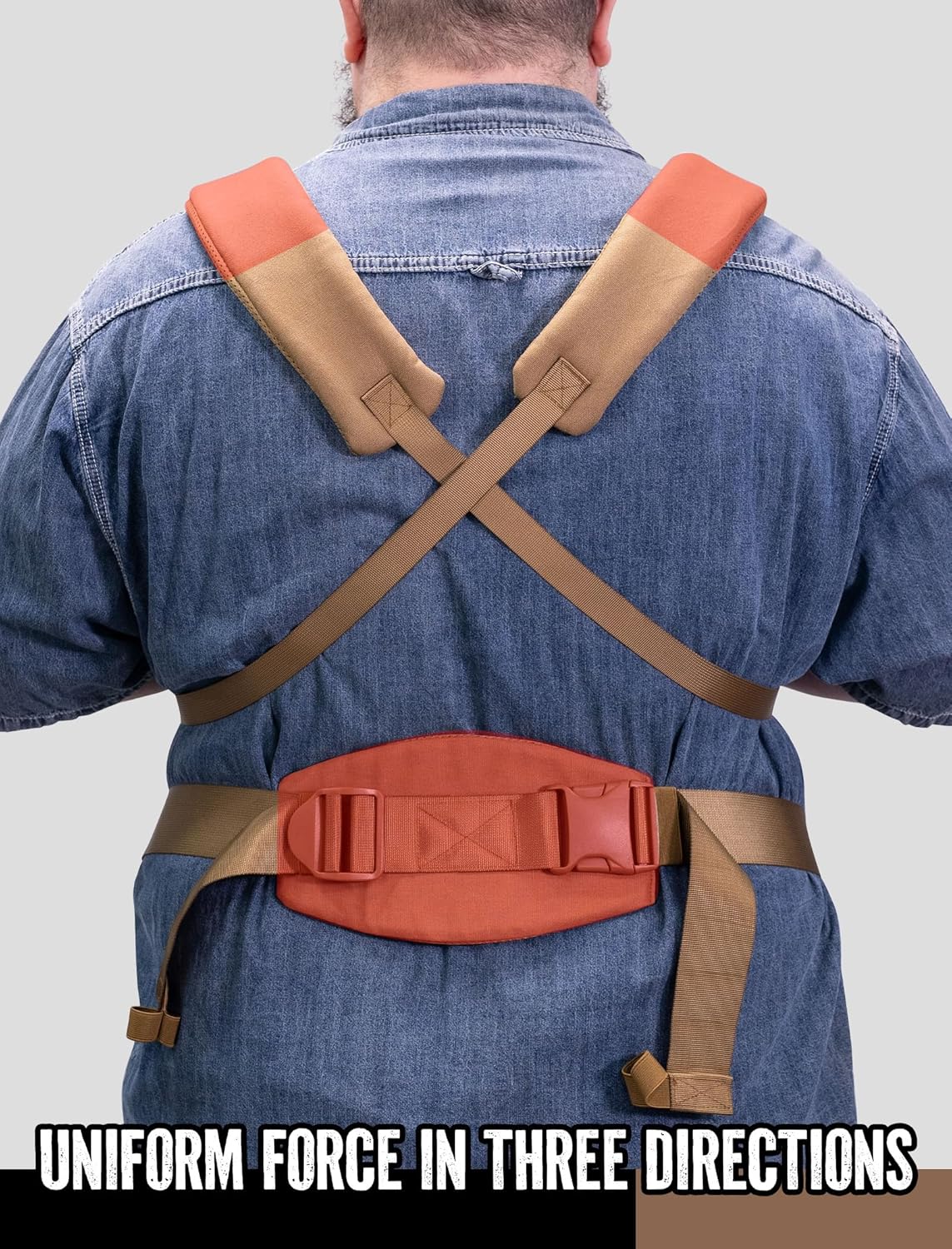 Ergonomic Lumbar Support Baby Carrier for Infants to Toddlers (8-33 lbs), Cozy and Lightweight Military Baby Carrier for Big and Tall Parents- Coyote Brown