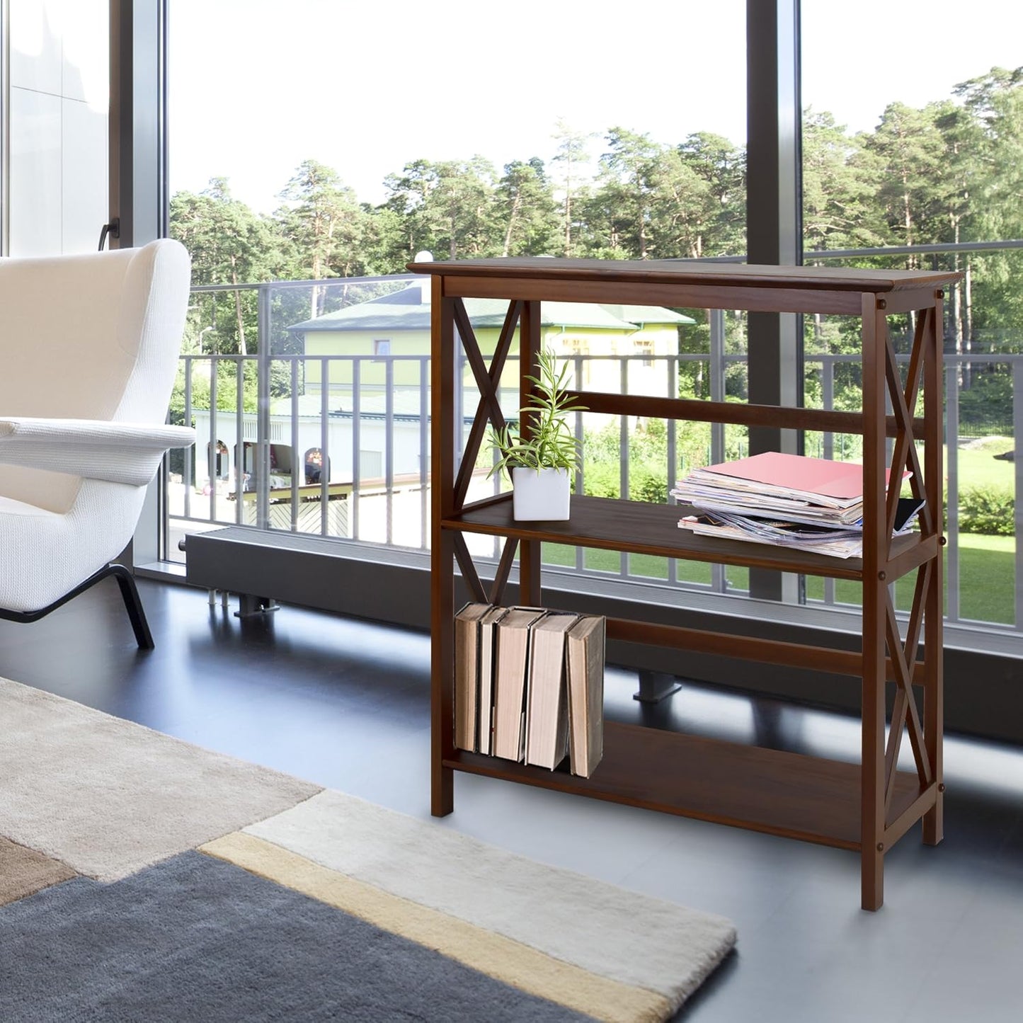 Casual Home Shelf Bookcase