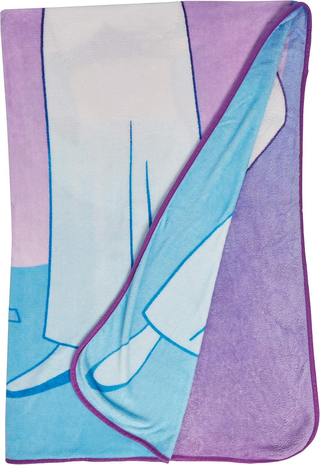 Star Wars Forces of Destiny Blanket - Measures 62 x 90 inches, Kids Bedding Features Princess Leia - Fade Resistant Super Soft Fleece - (Official Star Wars Product) (JF27347TICD)