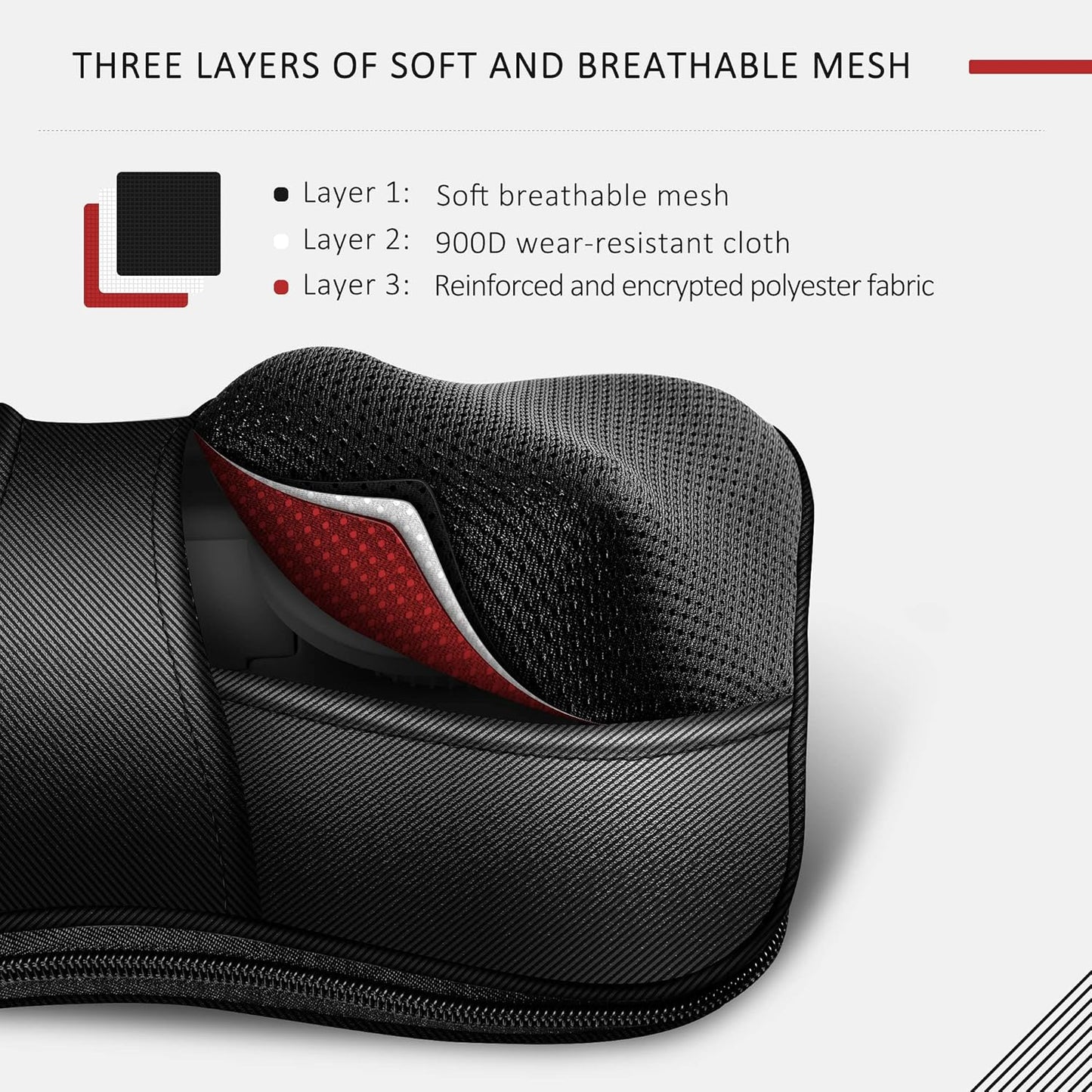 VIKTOR JURGEN Mothers Day Back Massager Kneading for Neck, Shoulder and Foot, Shiatsu Massage Pillow with Heat, Relaxation Gifts for Women/Men/Dad/Mom/Christmas/Fathers Day