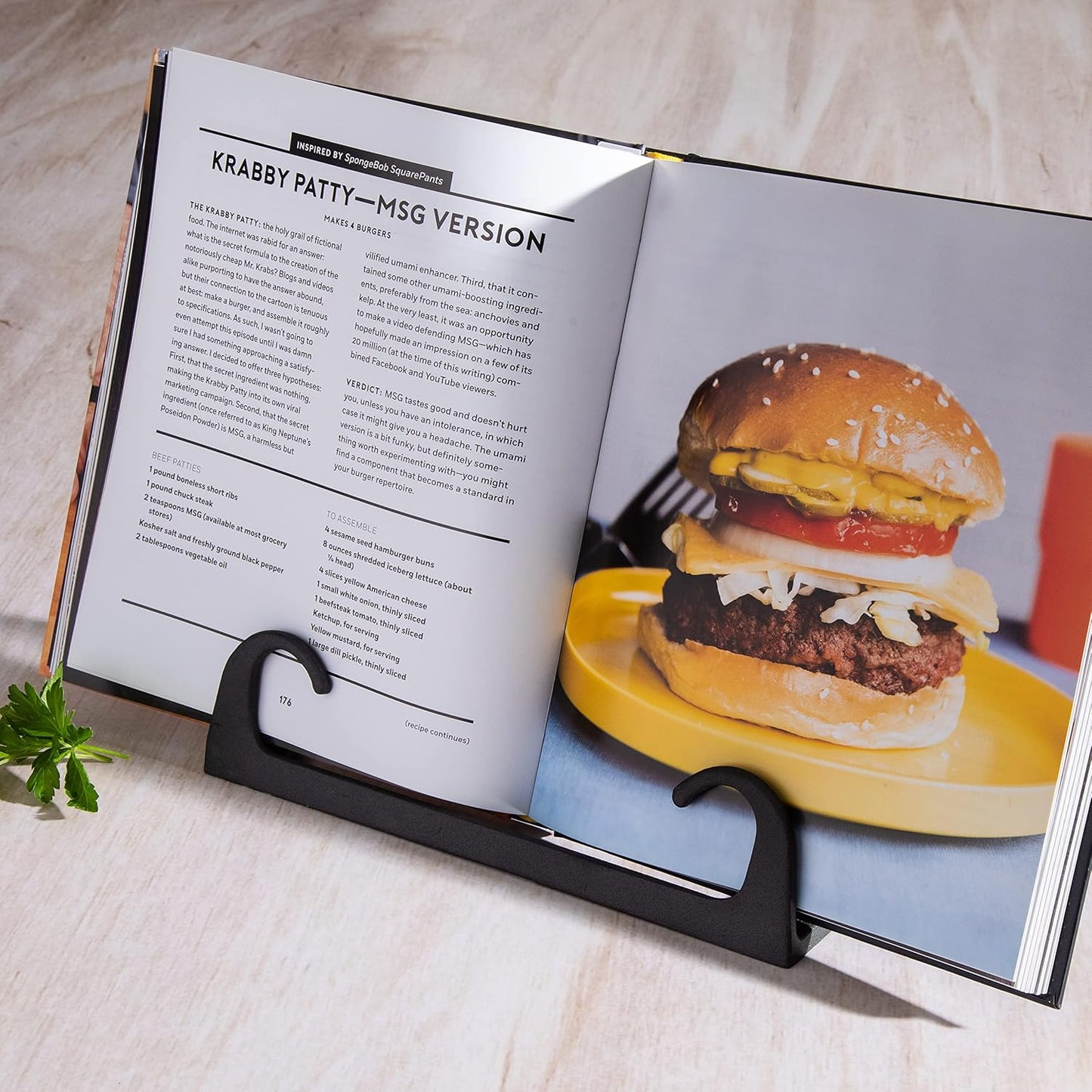 Babish Cast Iron Cookbook Holder