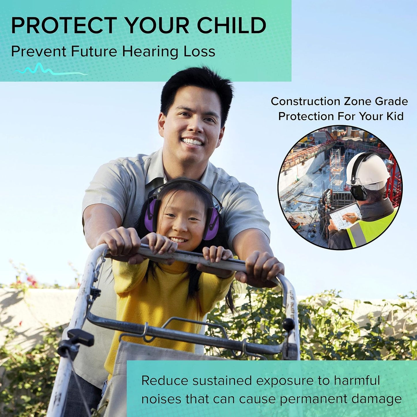 Noise Cancelling Headphones Kids Adult Earmuffs Shooting Ear Protection Foldable Ear Protection Earmuffs