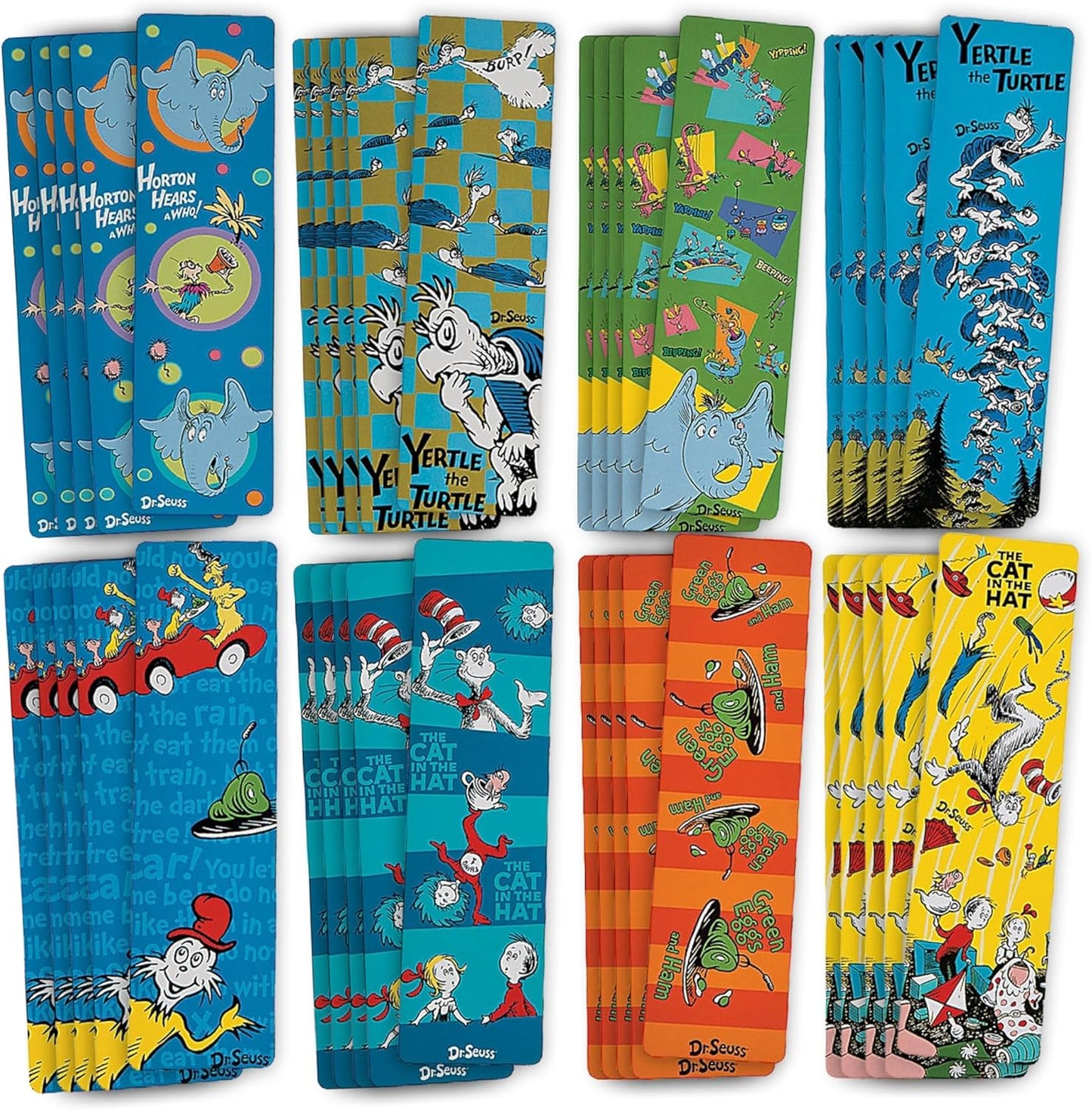 Raymond Geddes 66869 Dr Seuss Assorted Bookmarks For Kids (Pack of 50)