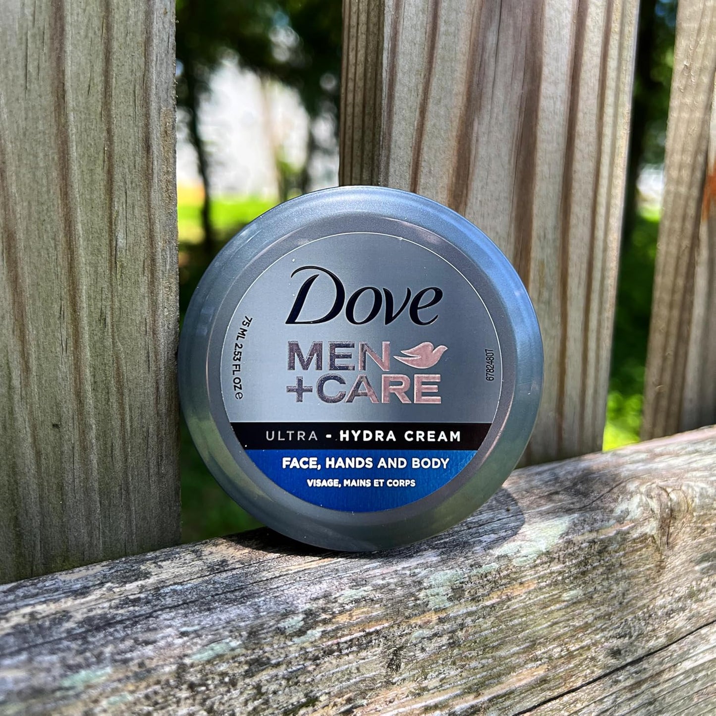 Dove Men+Care Ultra Hydra Cream, Face, Hands and Body Care, All Skin Types, 6 Pack of 2.53 Oz Each
