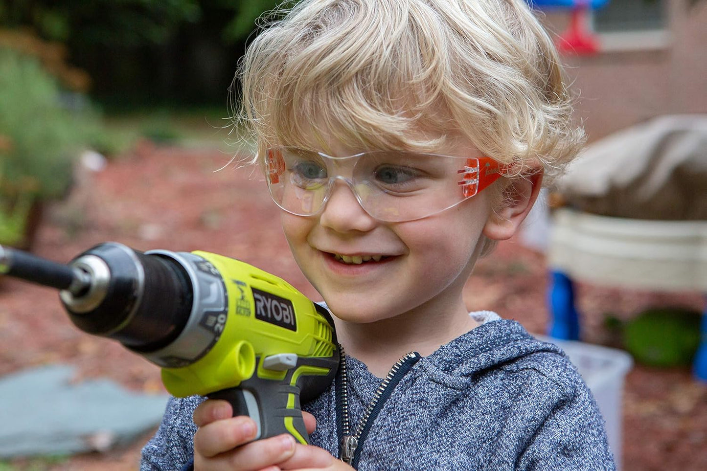 G & F Products Kids Safety Glasses, ANSI Z87.1 & EN166 Certified Protective Eyewear, Scratch & Impact Resistant Clear Lens
