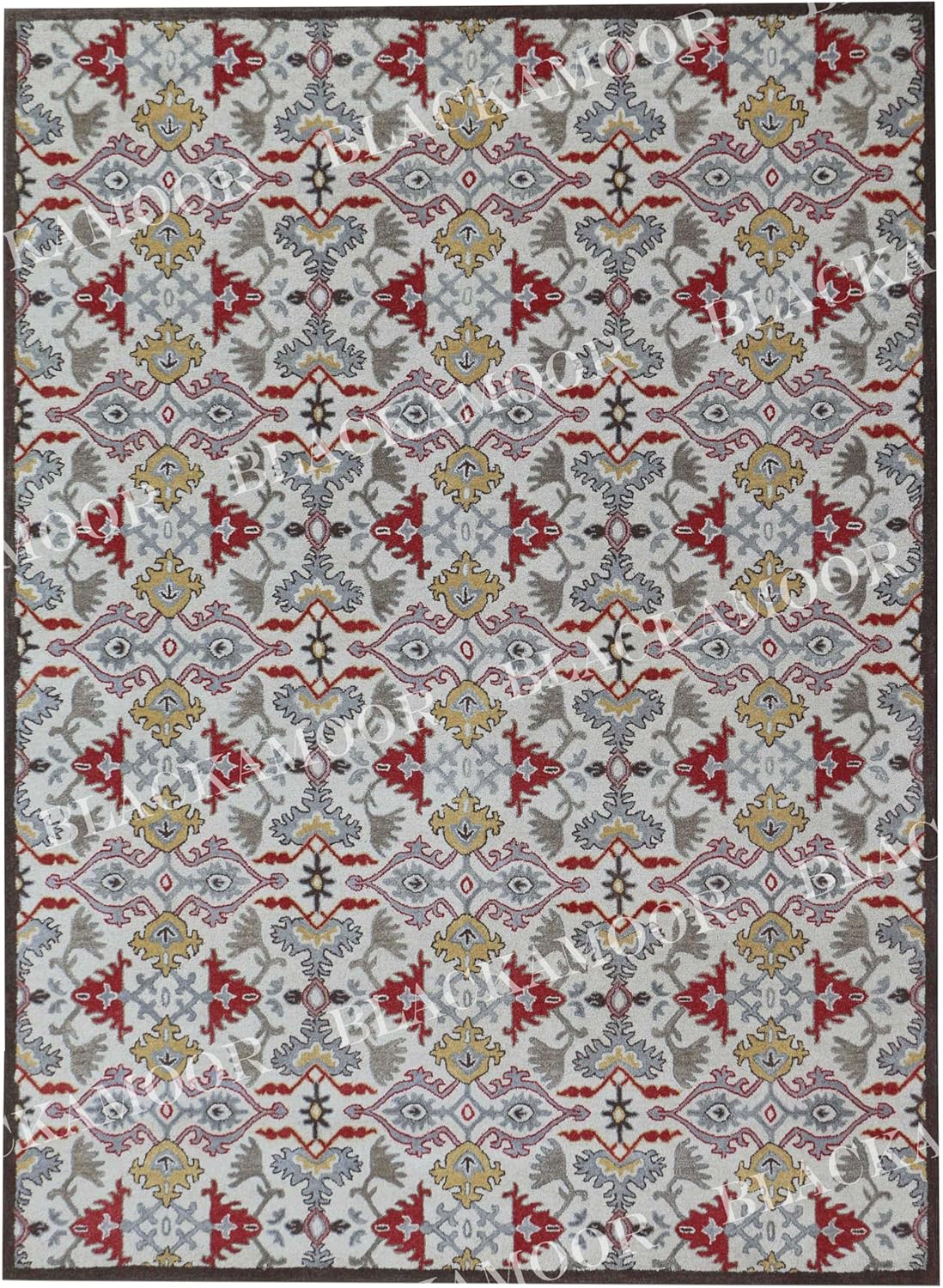 Dolphin Multi Handmade Tufted Wool Area Rug