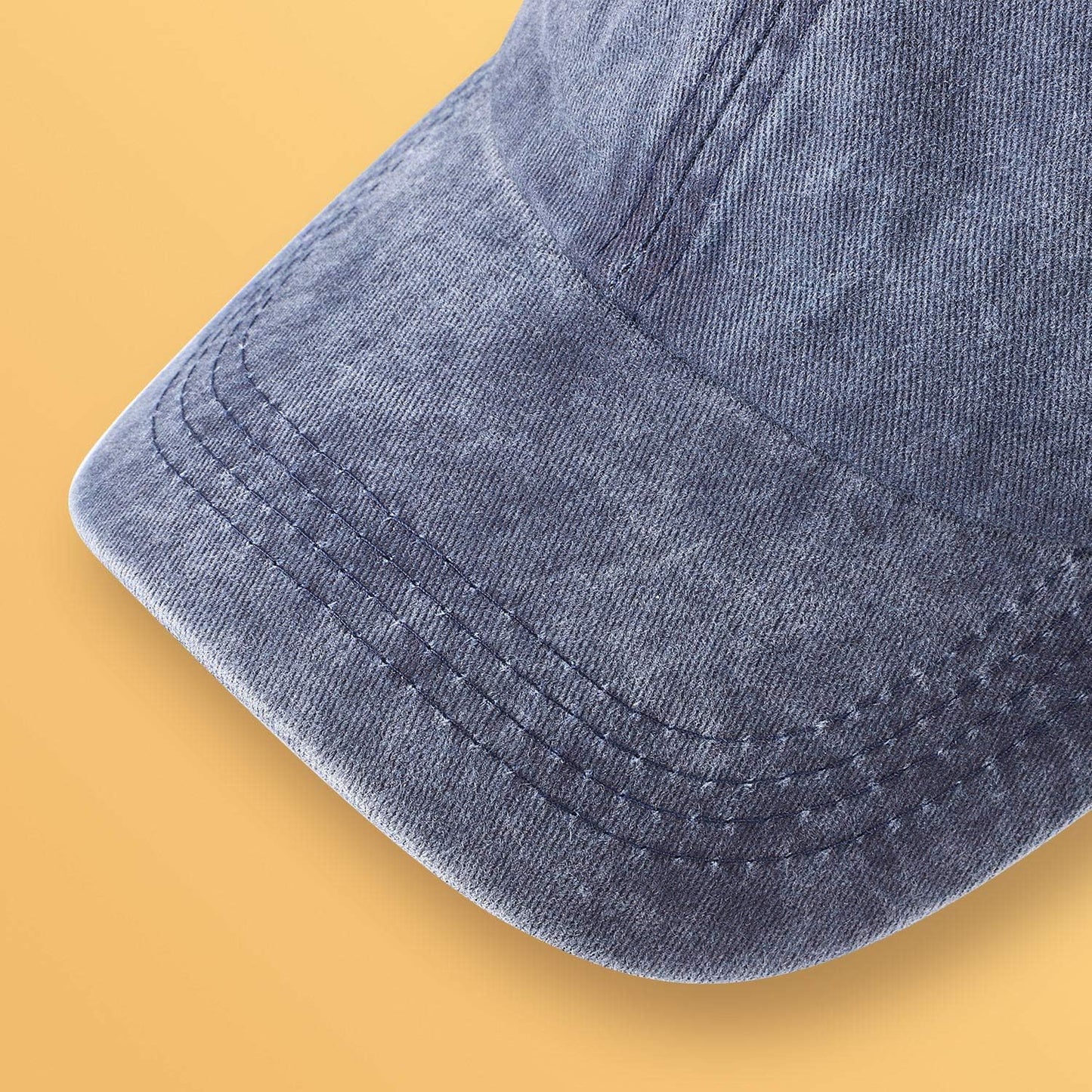 3 Packs Washed-Cotton Plain Baseball Cap, Vintage Adjustable Dad Hats Gift for Men/Women,Unstructured