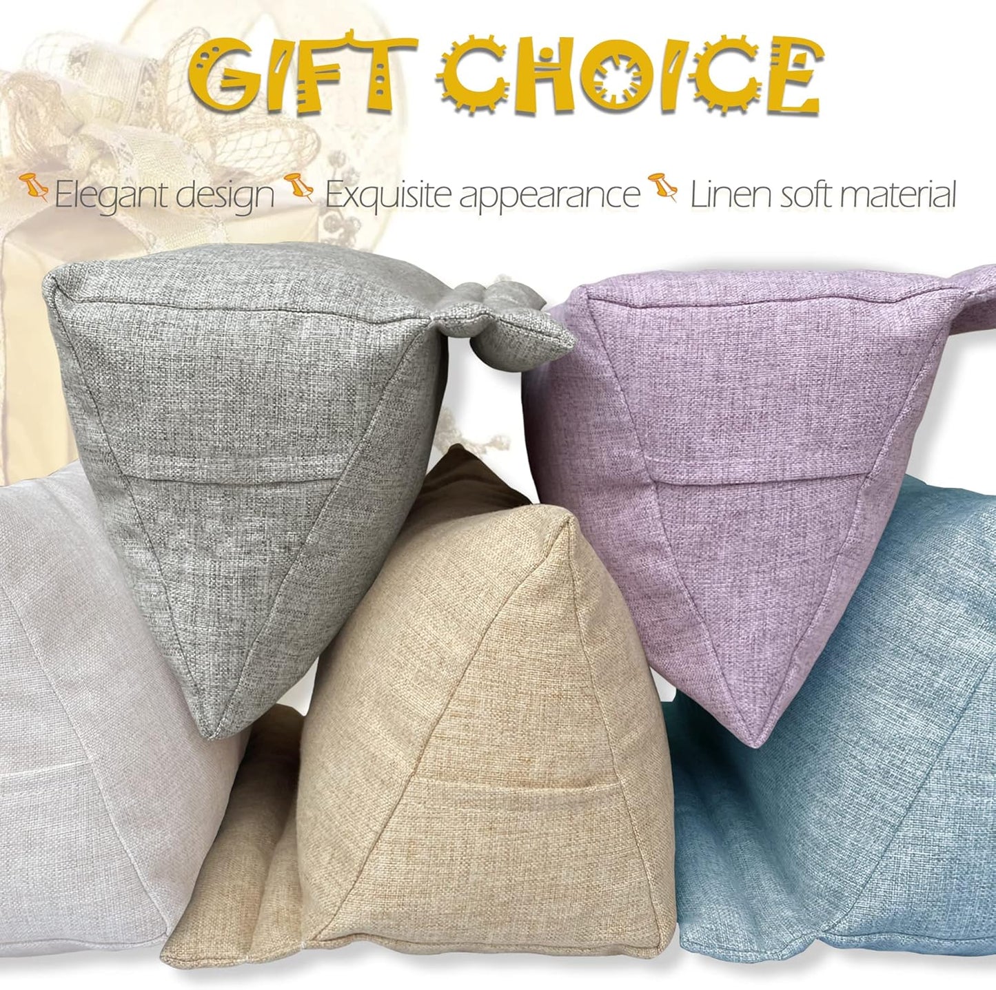 Book Pillow for Reading in Bed, Soft Holder for Lap Reader Accessories Ipads/Tablet Stand for Bedside Kitchen Desk for Hands Free, Portable Travel Pillow Cushion, Mauve Shadows