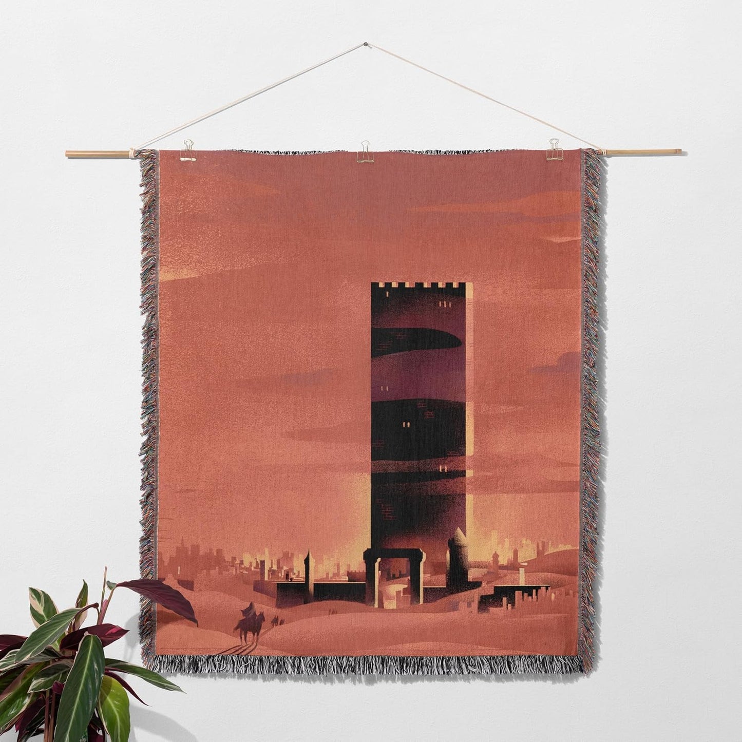 Throne of Glass Woven Blanket – Tower of Dawn Inspired Throw