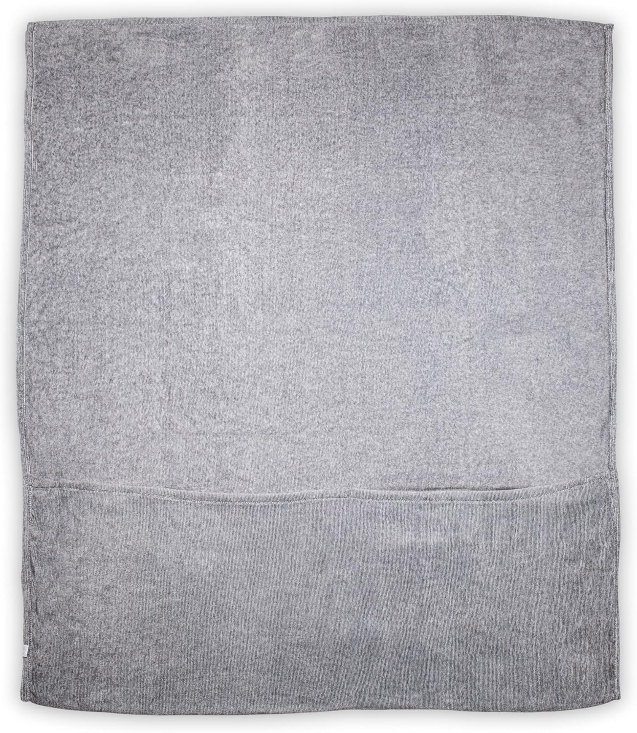 DEMDACO Me Time Mauve Purple 60 x 70 Fleece Fabric Foot Pocket Throw Blanket