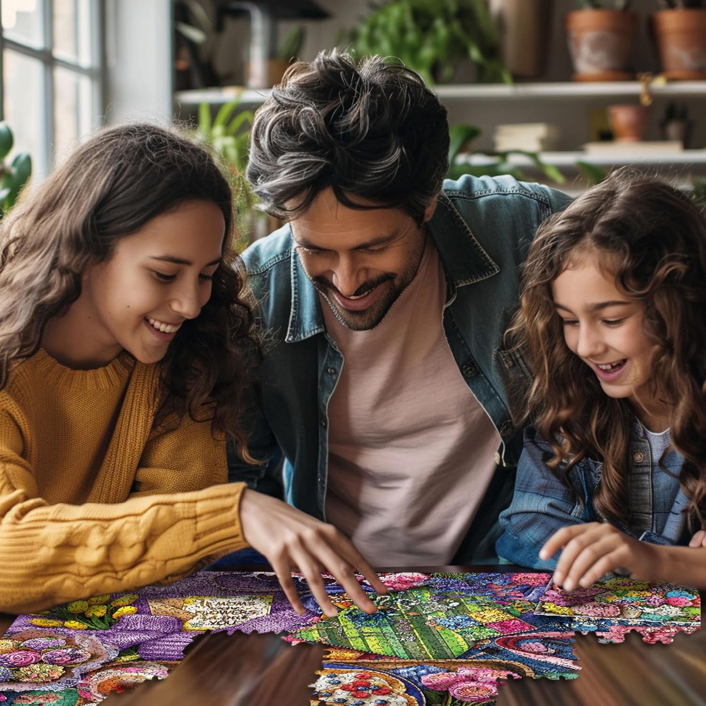 White Mountain Love You Mom Puzzle 1000 Piece Mothers Day Jigsaw Puzzles for Moms and Families