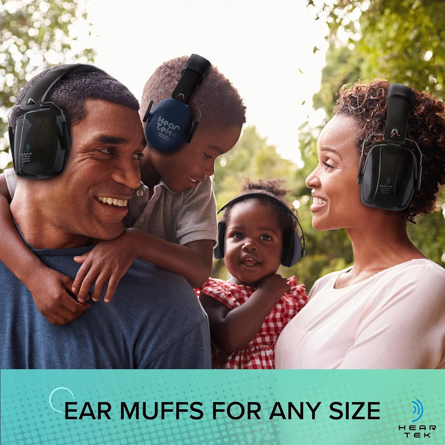 Noise Cancelling Headphones Kids Adult Earmuffs Shooting Ear Protection Foldable Ear Protection Earmuffs
