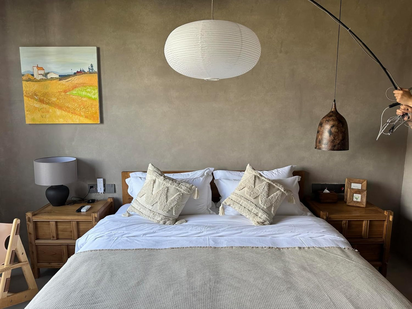 large White Oblate Pendant Lamp Shade 55.5cm(21.85in) Chinses lantern Home Decor Paper Ceiling Lampshade