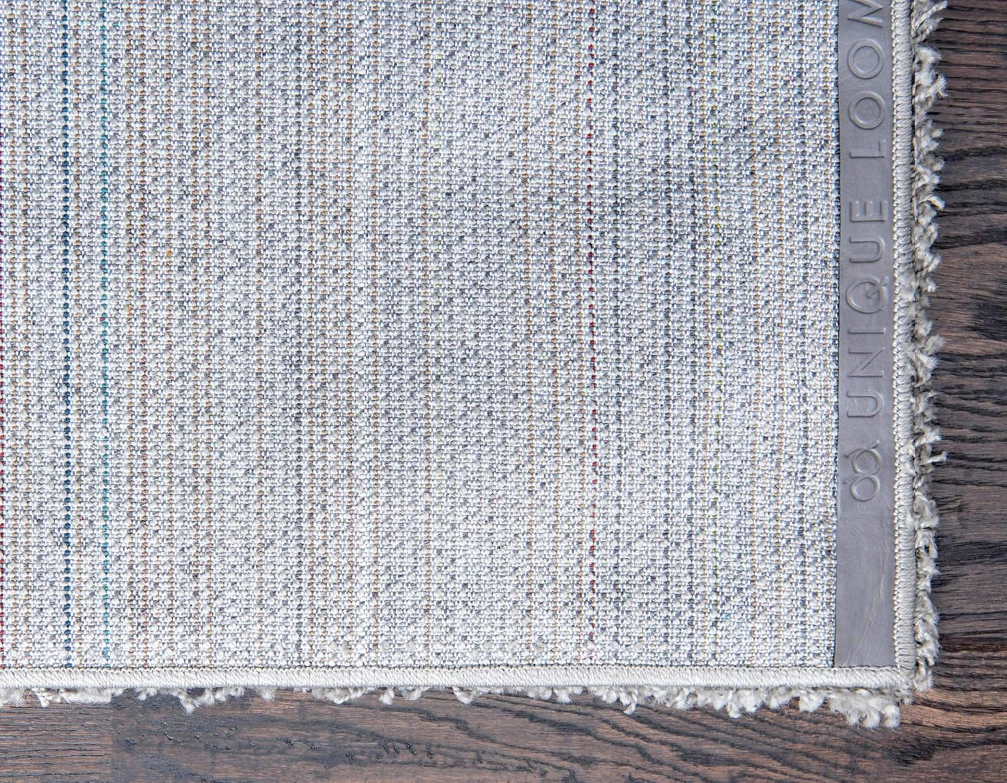 Unique Loom Solid Shag Collection Area Rug (2' 2" x 3' 1" Rectangle, Cloud Gray)