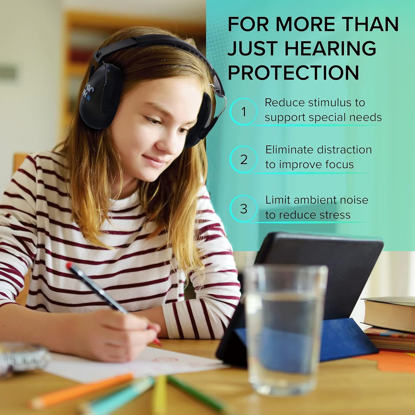 Noise Cancelling Headphones Kids Adult Earmuffs Shooting Ear Protection Foldable Ear Protection Earmuffs