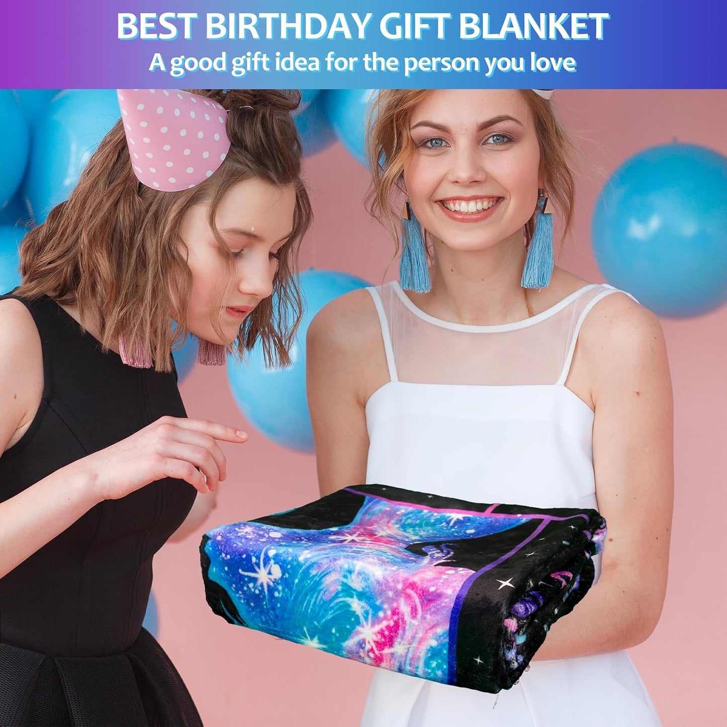 21st Birthday Gifts for Her, 21 Year Old Birthday Gifts for Her, Gifts for 21 Year Old Female, 21st Birthday Decorations for Her Throw Blanket 60"X50"