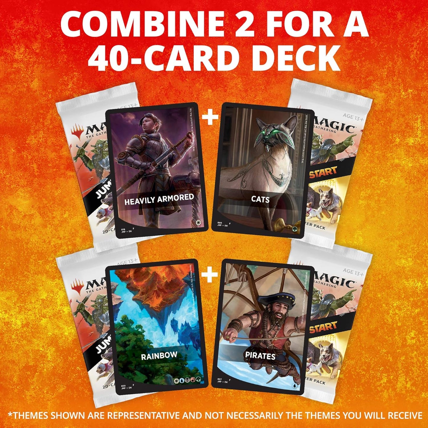 Jumpstart 2020 Booster Box | Magic: The Gathering | 24 Booster Packs | 20 Cards Per Pack Including Basic Land Cards