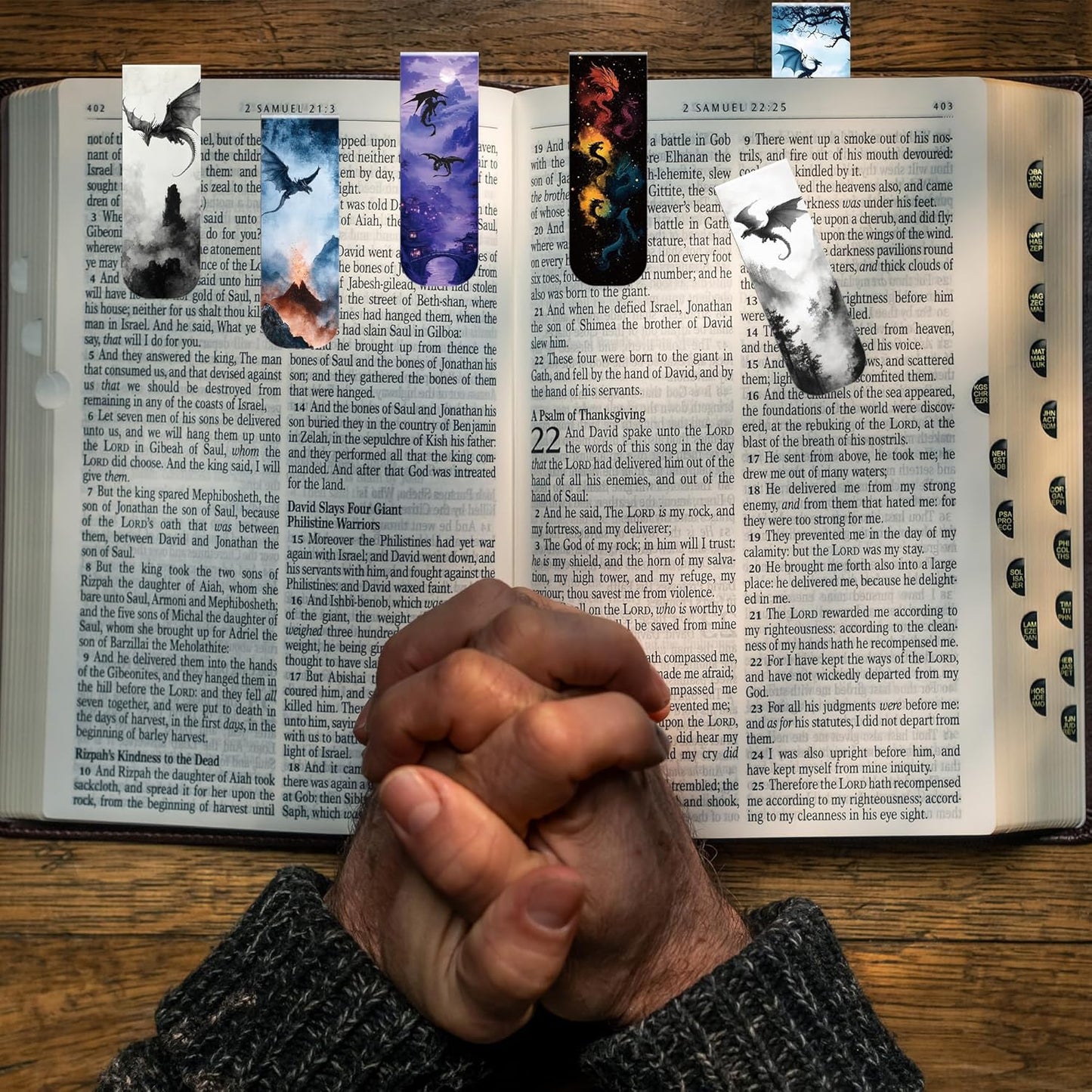 Dragon Magnetic Bookmarks: 30 PCS Cool Novel Bookmark Clips, Book Mark for Reading Men Women, Halloween Birthday Gifts, Book Lovers Collectors Back to School Office Supplies