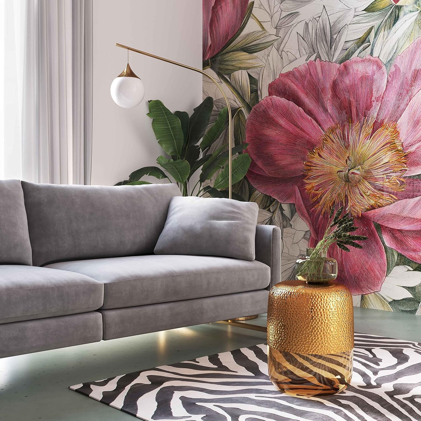 Tov Furniture Kolla Side Table (Amber)