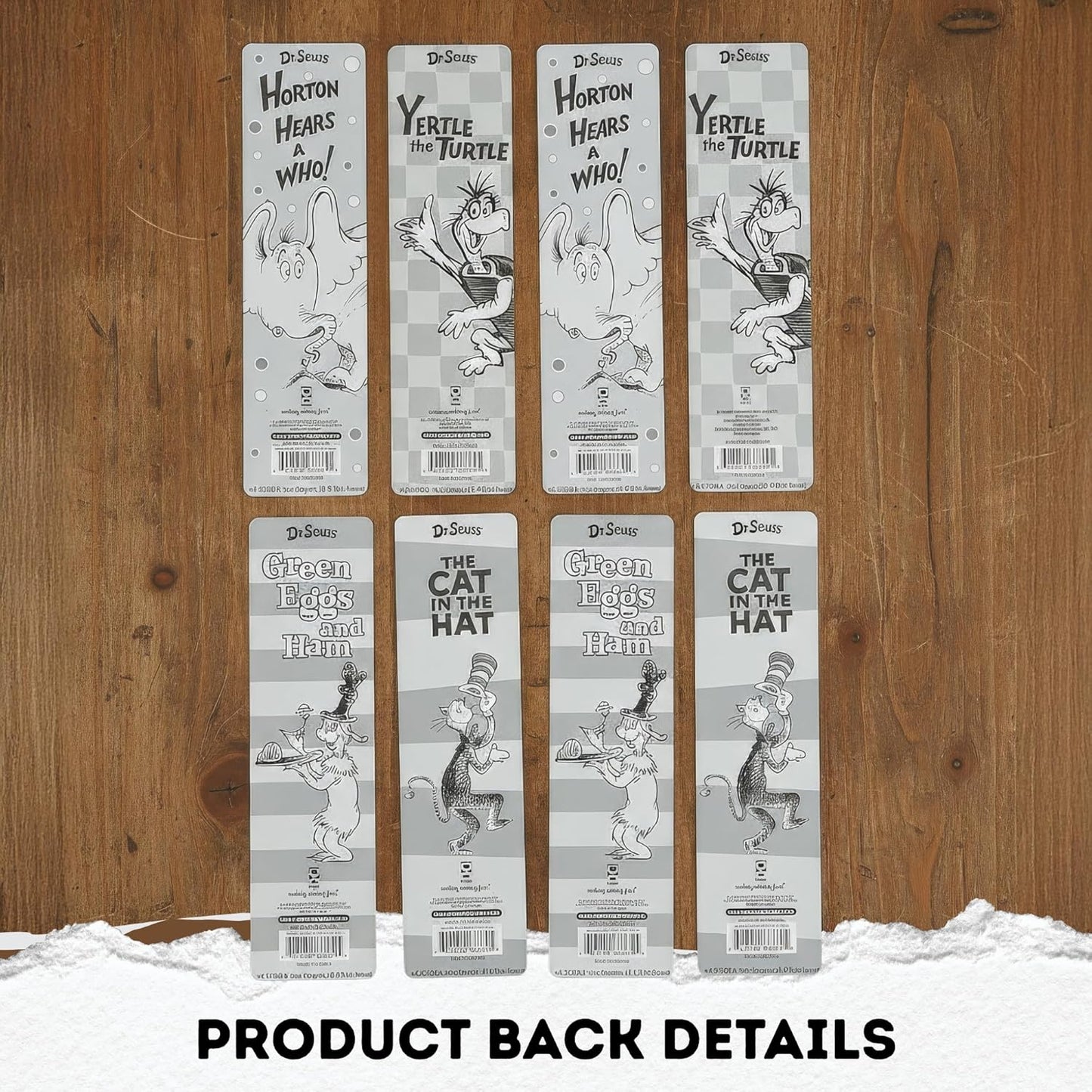 Raymond Geddes 66869 Dr Seuss Assorted Bookmarks For Kids (Pack of 50)