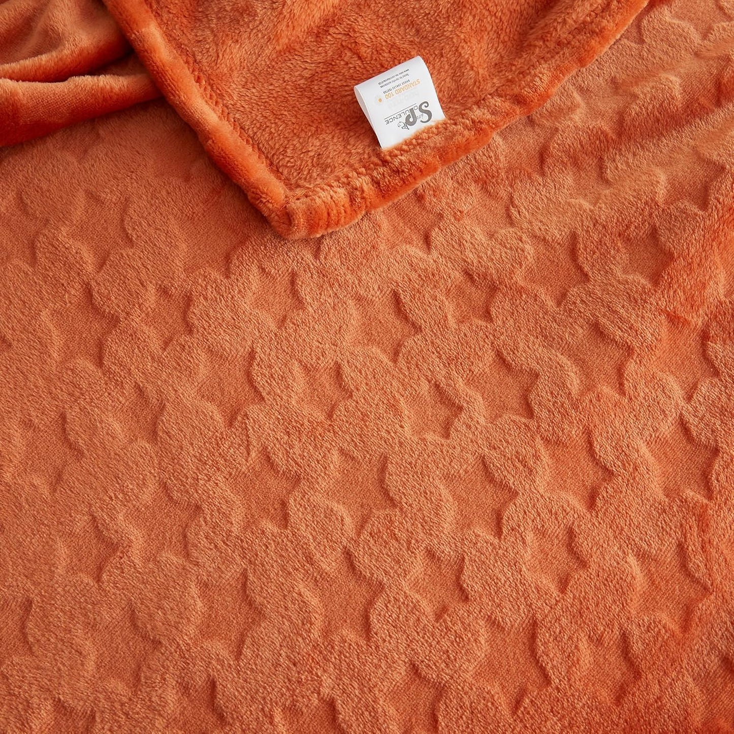 Simple&Opulence Fall Throw Blanket for Couch-Super Soft Fluffy Blankets for Women 50x70 Inches Cozy Lightweight Flannel Fleece Blanket for Home Decor(Pentagram)