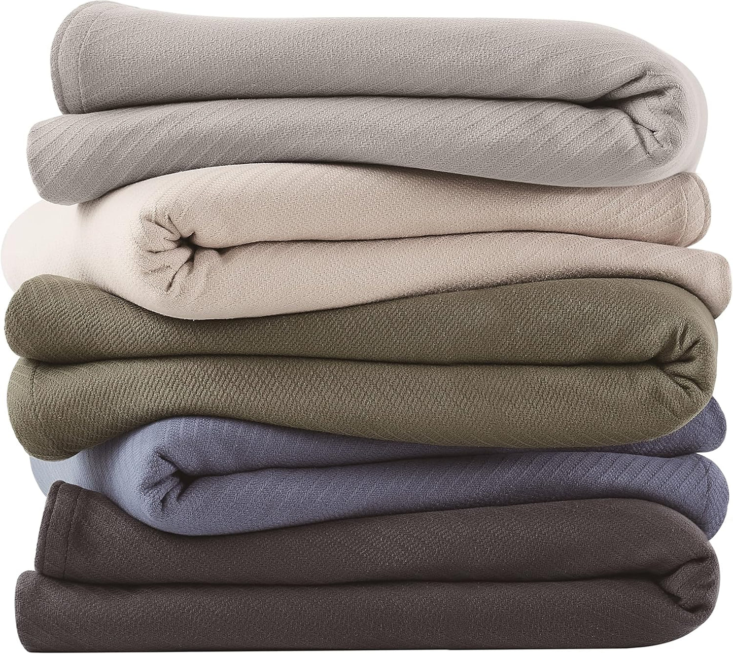 Frye Cotton Woven Grey Cotton 1-Piece Full/Queen Blanket, Solid Color Themed, for Men and Women, Oeko-TEX Certified Confidence
